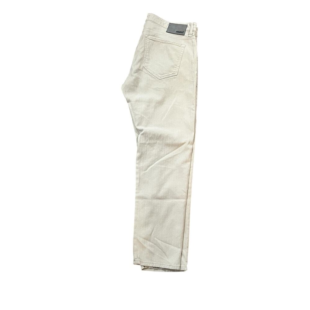 Mavi Men's Jake Slim Leg Jeans Size 35 x 30 Light Gray Mid Rise Stretch Denim - Picture 4 of 7